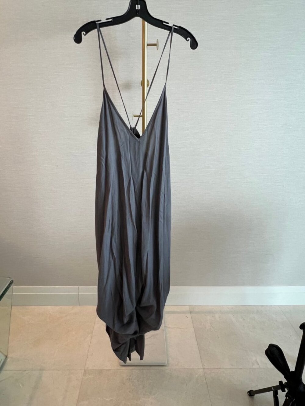 Nicholas K Gray Bahia Jumper Spaghetti Strap Wide Leg Jumpsuit M